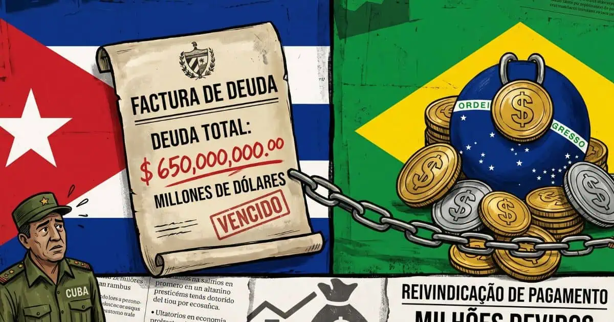 Cuba acumula una deuda de más de 676 millones de dólares con Brasil y queda sin acceso a nuevos préstamos