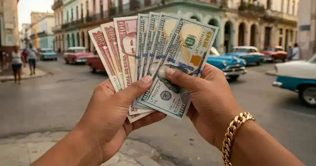 “Se disparó otra vez”: Dólar rompe nuevo récord histórico hoy en el mercado informal cubano