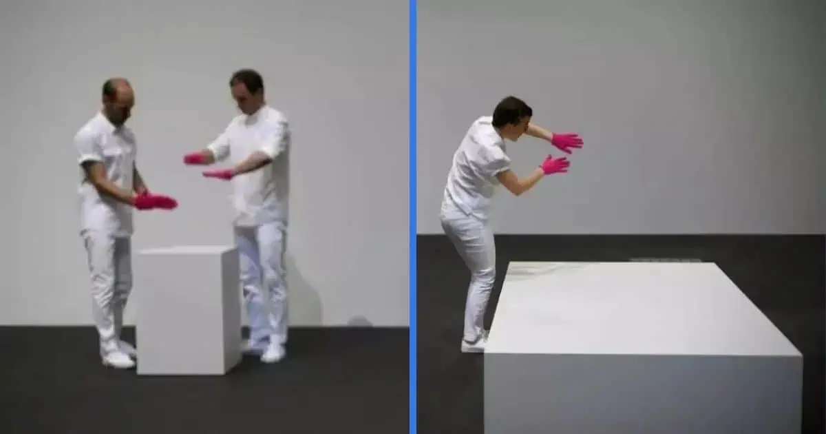 Un artista italiano vendió una escultura invisible por casi $20 mil dólares
